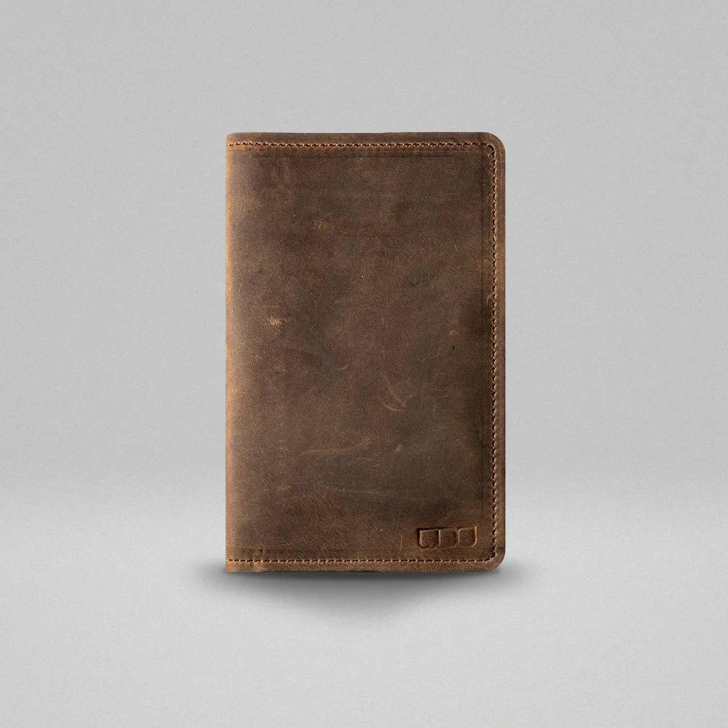 Leather Protective Cover - Premium Genuine Leather Notebook Cover with Inner Pockets & Business Card Slot - Stylish & Durable for 3.5" x 5.5" Notebooks