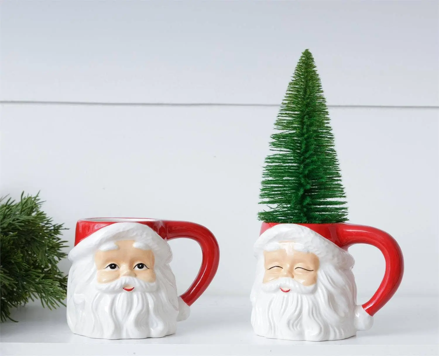 Classic Santa Mugs, 10 oz.