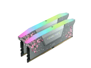 CORSAIR Vengeance RGB 32GB (2 x 16GB) 288-Pin PC RAM DDR5 6000 (PC5 48000) Desktop Memory Model CMH32GX5M2B6000Z30CB