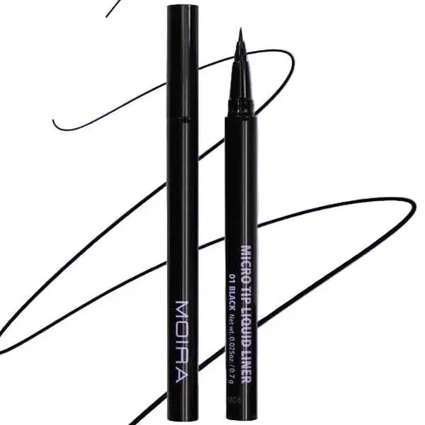 Moira Micro Tip Liquid Liner (001, Black)