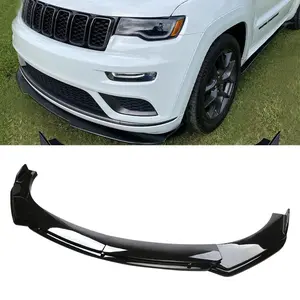 For Jeep Grand Cherokee Front Bumper Lip Spoiler Lower Splitter Glossy Black