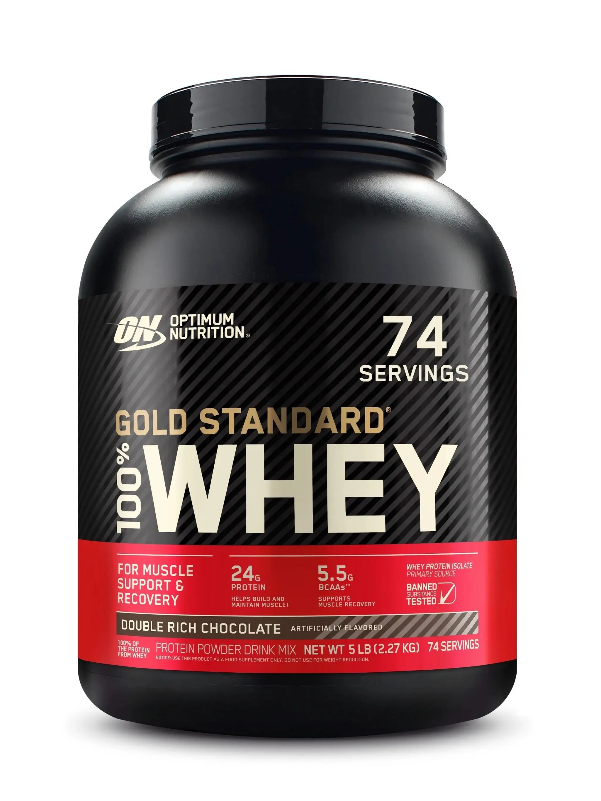 Optimum Nutrition Gold Standard 100% Whey Protein Powder, 5 lbs Healthcare Fitness Optimum Nutrition Gold Standard 100% Whey Protein Powder, 5 lbs Healthcare Fitness