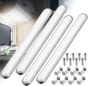 SEALIGHT 12V LED Interior Light Bar 1500LM 8W 12V LED Light Strip 6200K White Camper Lights Fixture for Truck Van RV Trailer Cargo Cabient Motorhome Lorry (Pack of 4)