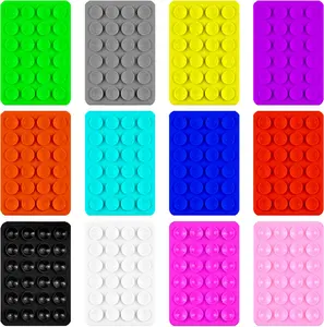 Silicone Suction Phone Case Adhesive Mount, Silicone Hands Free Phone Accessory for Selfies and Videos