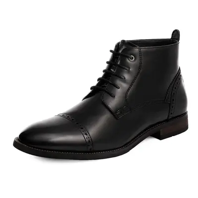 J Ferrar Mens Colebrook Flat Heel Lace Up Boots - TikTok Shop display picture 1