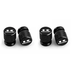 Motorcycle Wheel Tire Valve Caps, Air Stem Covers Accessories for Kawasaki Ninja Z800 Z750 Zx10r Zx6r Er6n, Durable & Stylish Design
