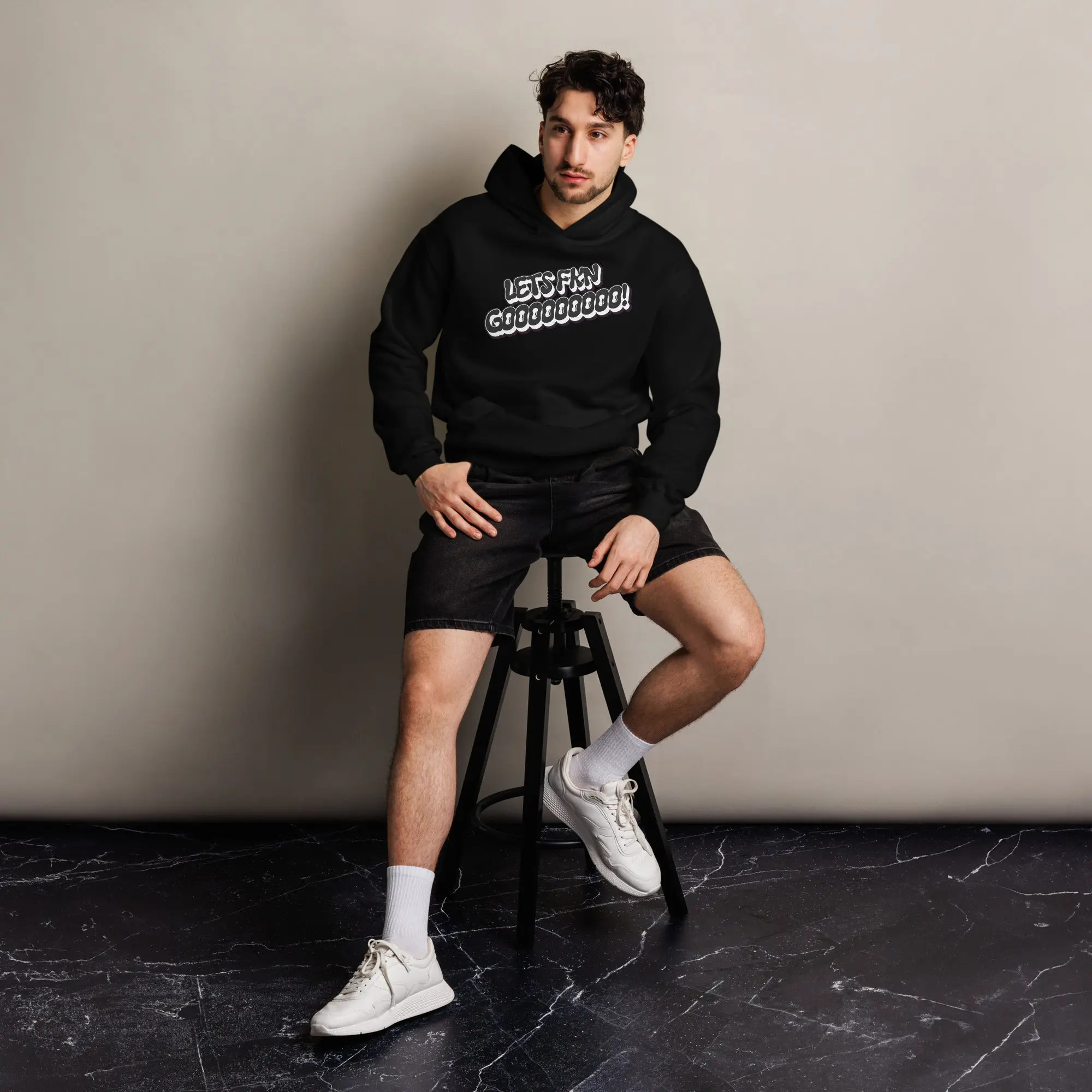 Let’s FKN Goooooo! Unisex oversized hoodie