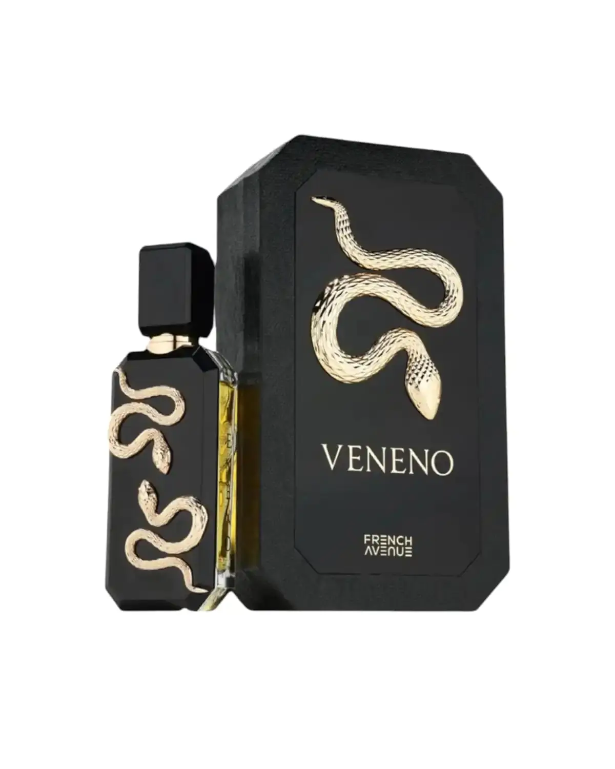 French Avenue Veneno EAU de Parfum 3.4oz 100ml - Captivating Unisex Fragrance with Sweet Apple Cinnamon & Smoky Notes