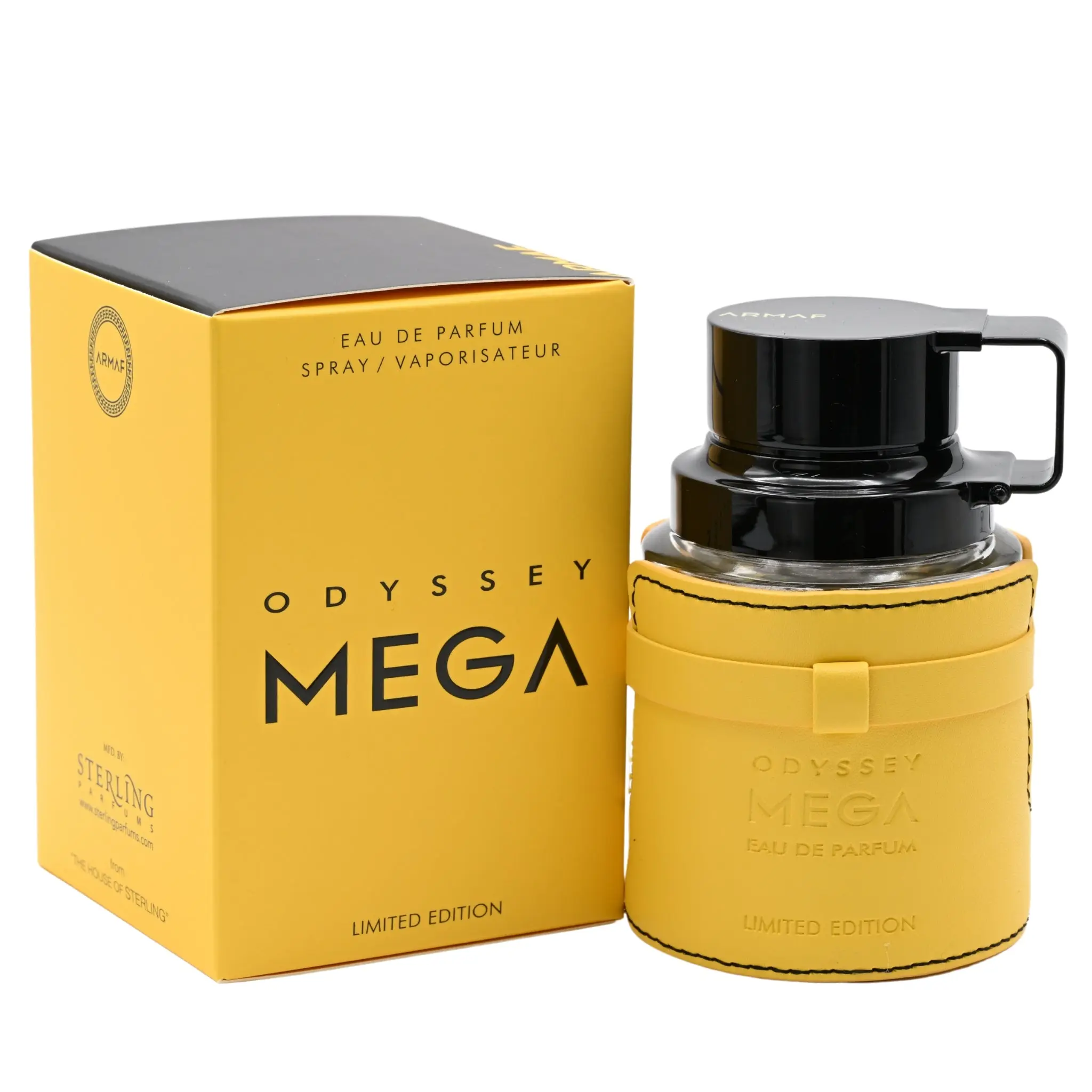 Armaf Odyssey Mega Men's Eau de Parfum (EDP) - 2.0 fl oz, Longlasting Masculine Citrus Woods Fragrance, Aromatic Woody Cedarwood Scent with Bergamot Top Notes, Mint Accents, Musk Base, New in Box, Men's Fragrances