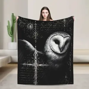 Deftones Metal Band Flannel   Super Warm Throw  for Living Room Picnic Fashion Bedspread Sofa Bed Cover Perfect fan gift dark Cute Cartoon Highland Cow 6 day star Comfortable Tiger Skull Soft mesothelioma singer blanket game lola virgin mary worm