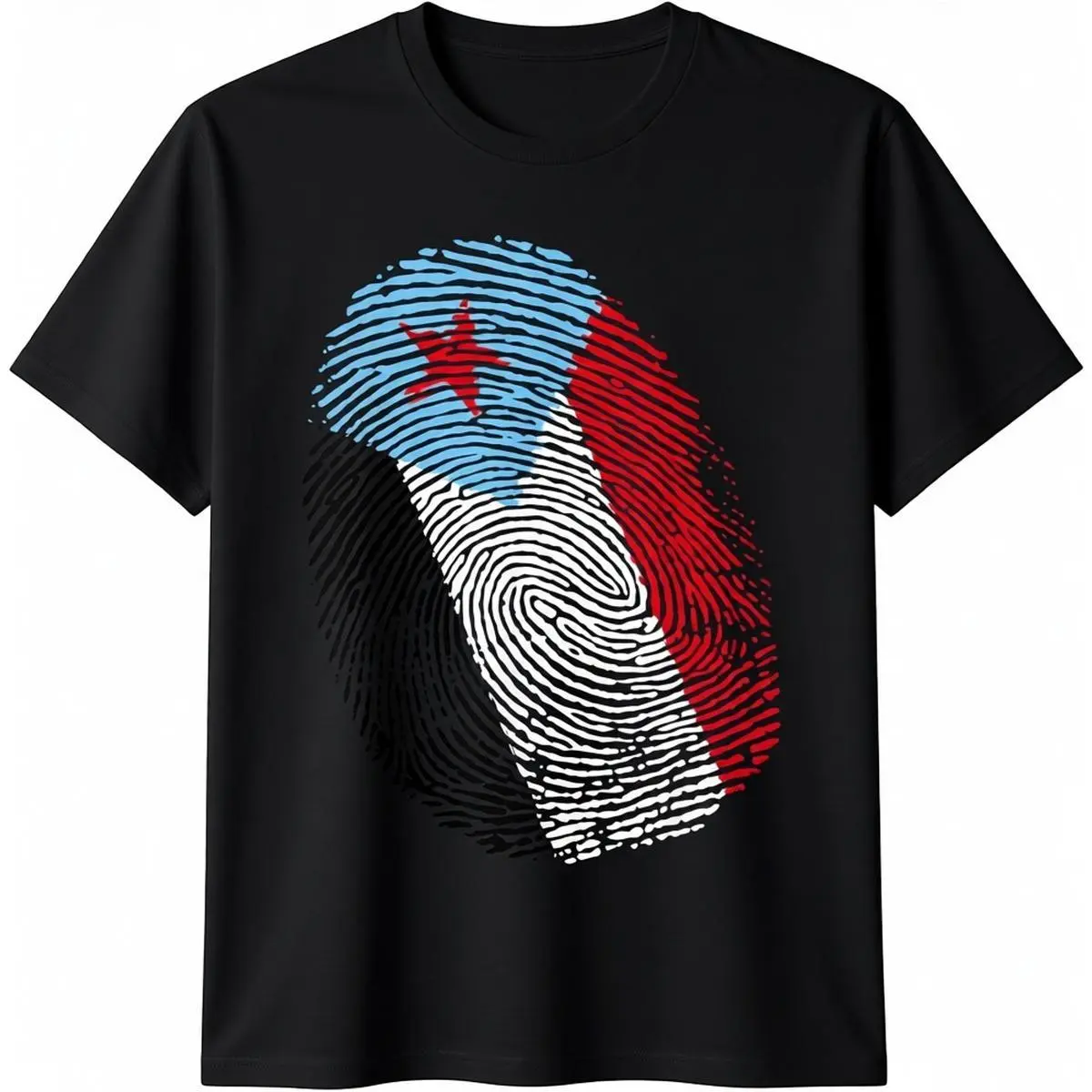 Men's Short-Sleeve Cotton T-Shirt - Elegant Casual Round Neck Streetwear Top with South Yemen Flag Graphic, Machine Washable Holiday Korean Japanese Menswear Fashion Clothing