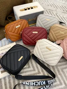 Women's Plaid Crossbody Shoulder Purses Crossbody Bag New Storage Bag Shoulder Phone Bag Christmas Gift, Casual Style, All Seasons, Plain Pattern