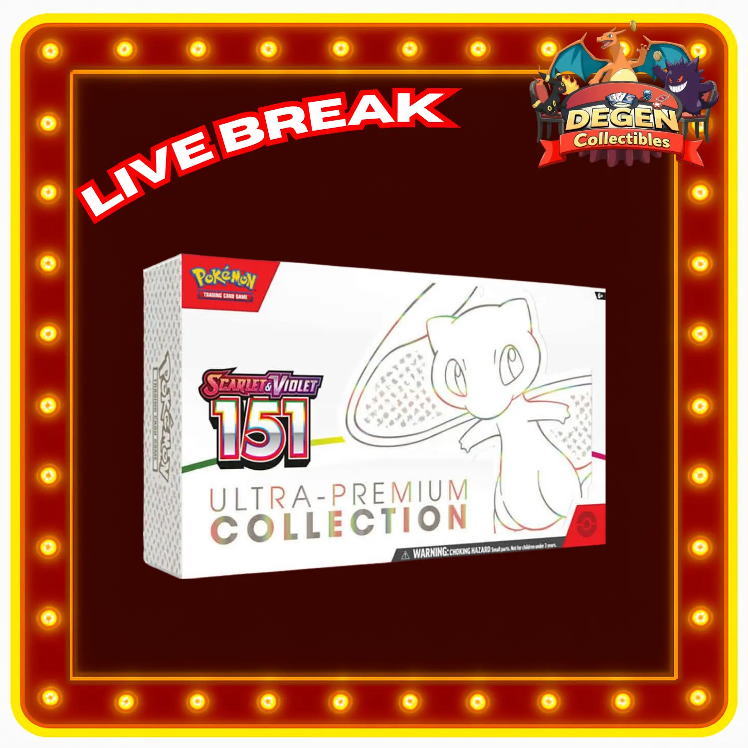 pokemon trading card game 151 ultra premium collection Pokmon TCG: Scarlet & Violet-151 Ultra-Premium Collection