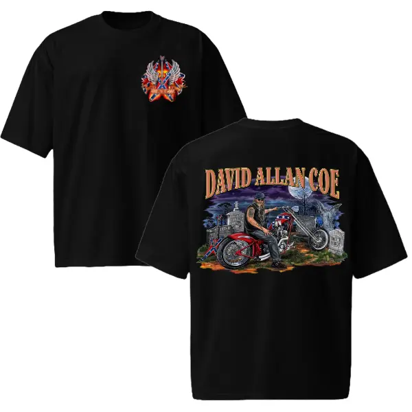 D.A.C Shirt, Vintage Motor Cowboy, Outlaw Country Rock Guitar Confederate Classic Casual Unisex, Southern Rock Western Style Shirt