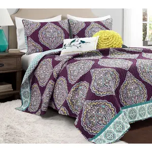 Lush Decor Harley Quilt 5-pc Set King
