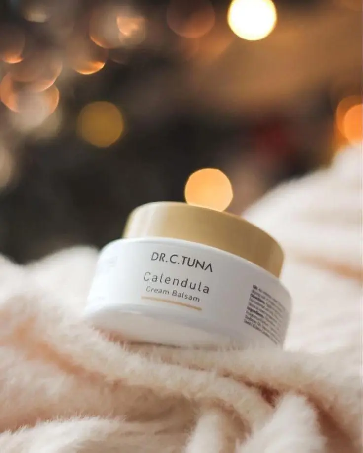 FARMASi Dr C Tuna Calendula Cream Balsam, Body Pure Natural Skincare Repair and Moisturizer Healing Effects for Dry Skin, Plant Rich Protection with Calendula, Chamomile 2.7 Fl (New Package)