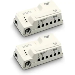 Wiring Protector, Voltage,Suppressor Protector with Protected Light Indicators for Refrigerator/TV/Air Conditioning/Computer and Home Appliances, 220V 3520W-2Pack