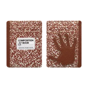 Notebook Card Holder (Burnt Sienna)