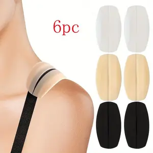 Ultra-Soft Silicone Shoulder Pads, Non-Slip & Seamless Design, Extra Cushioning for Women's Bras, Daily Wear Essentials