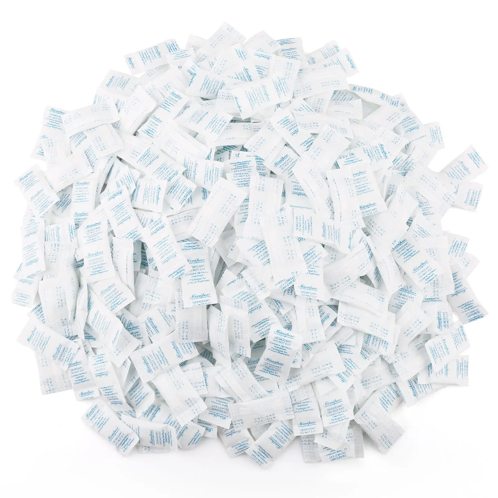 300 Packs 0.5g Gram Silica Gel Desiccant Packets Beads Dryer Moisture Absorber Moisture-absorbing