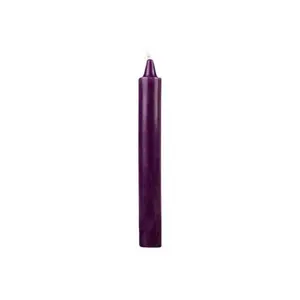 6" Purple Taper Spell Candles for Anything Psychic, Crown Chakra, Intuition, Wisdom