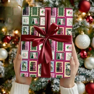 Wicked Musical Wrapping Paper, Wizard Of Oz Gift Wrapping, Wicked Movie Christmas Present Wrap, Present Wrap For Fans