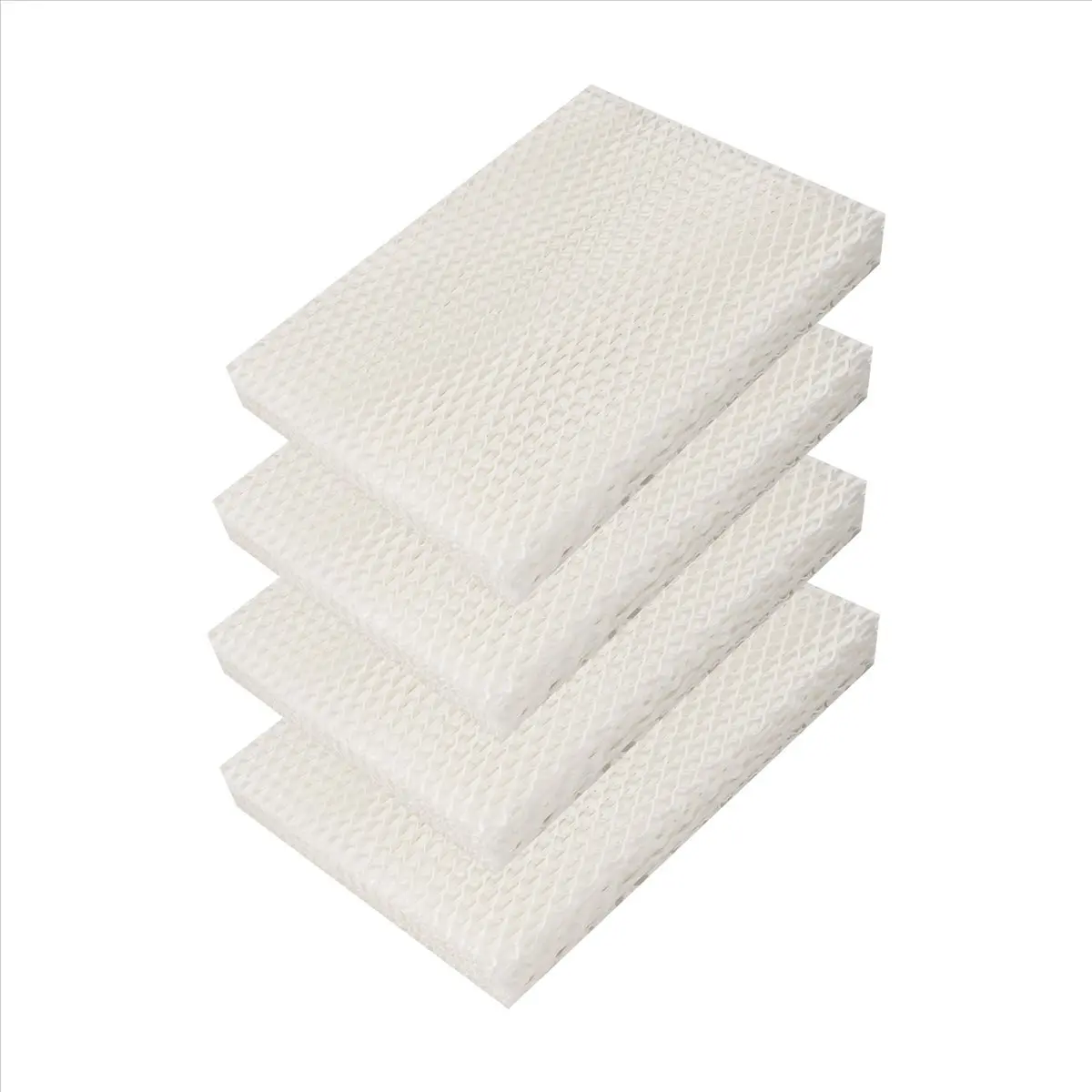 MD1-0034 24x18.5cm Rectangular Humidifier Wick Filter Replacement (4-Pack) - Mineral Capture for Evaporative Humidifiers, Compatible with Evap40, Evap2, EV100 & More, Prevents White Dust, Ensures Optimal Performance, Four Pack