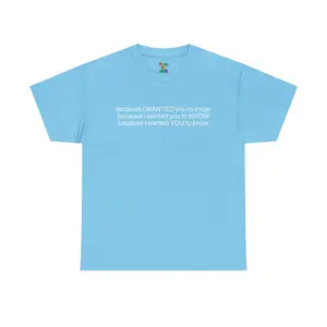 cmbyn quote tee