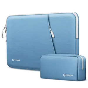 13-14 Inch Laptop Protective Sleeve Bag with Pocket and Electronic Accessories Pouch - for MacBook Pro 14/MacBook Pro 13/MacBook Air 13 - Sleeve Case