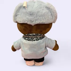 Dreamcore alt Rap Inspired call me when you Kitty Plush Toy Soft Cuddly Design for Fans of alt Rap Culture