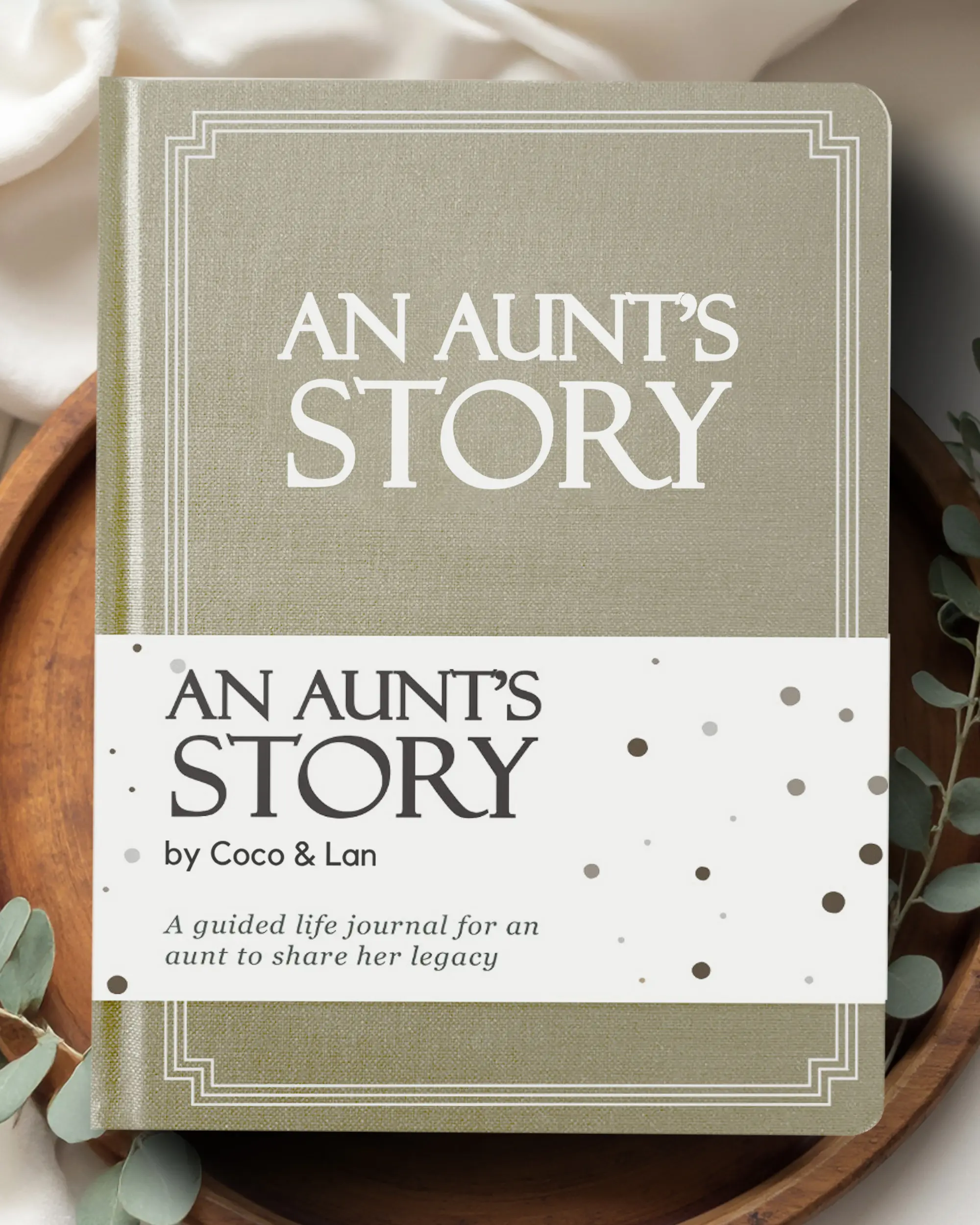 Aunt's Life Story Journal (Hardcover) w 250+ Prompt Questions