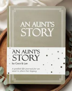 Aunt's Life Story Journal (Hardcover) w 250+ Prompt Questions