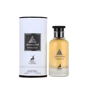 Jean Lowe Immortel for Men - 3.4 oz EDP Spray by Maison Alhambra, Woody Floral Spicy Fragrance, Long Lasting Eau De Parfum