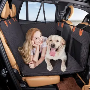 Heavy-Duty Back Seat Extender Hammock – 270lbs Support, Waterproof & Scratch-Resistant, Keeps Your Dog Safe, Comfy & Your Car Clean