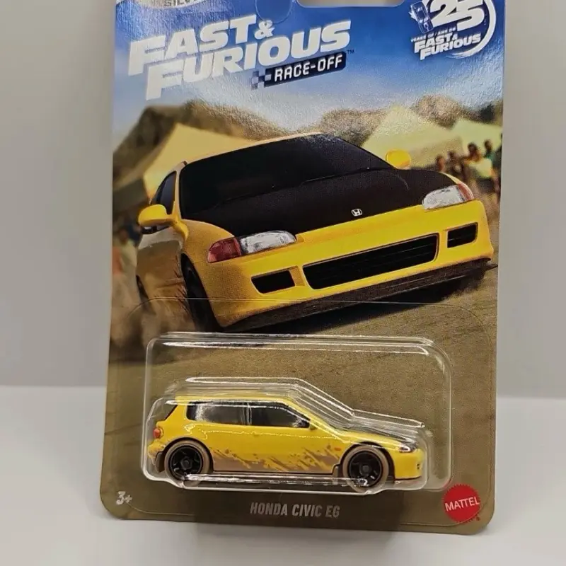 Hot Wheels 2025 Silver Series Fast & Furious Race-off Honda Civic EG