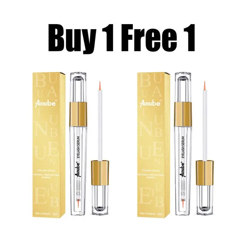Ainube Eyelash Enhancing Serum – Get Longer, Thicker Lashes Naturally | Plant-Based Lash Booster with Ginseng | No Irritation, Visible Results with Daily Use