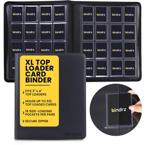 XL Top Loader 16 Pocket Binder | Holds 512 Toploader Cards