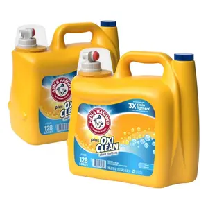 Fresh Scent Plus OxiClean Liquid Laundry Detergent, 128-Loads,166.5 fl.oz., 2-Pack