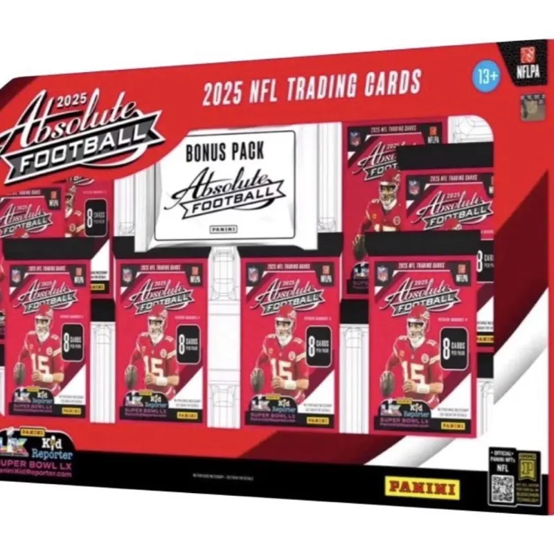 Kaboom chase single pack   Absolute Football Trading Cards Official NFL Trading Cards for Collectors and Fans one pack from box