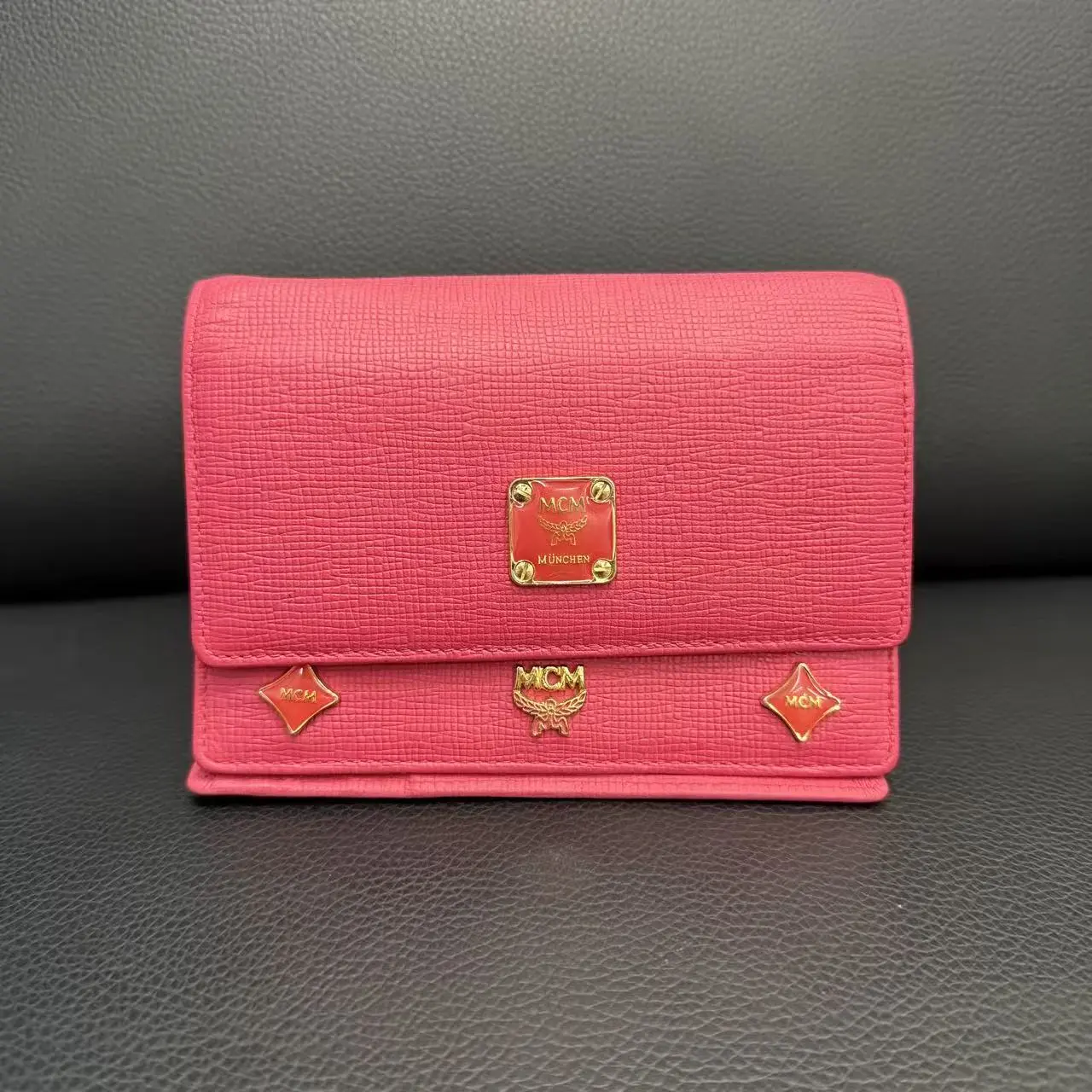 Pre-owned MCM AS SHOWN Clutches & Wristlets HZ 6956 Wallet 26.08.01