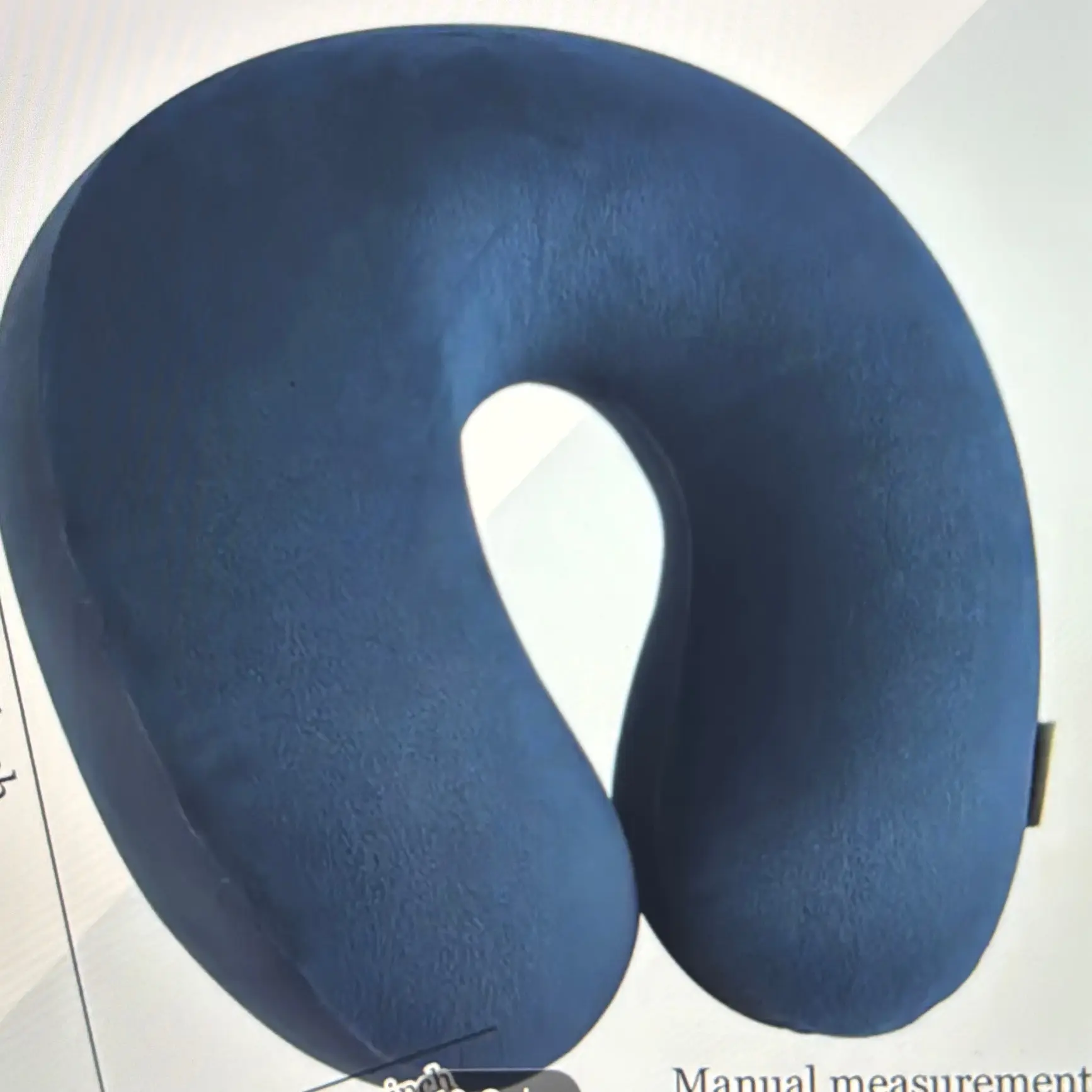 Adjustable Premium Latex Neck Pillow for Airplane, Car, and Home Recliner Use