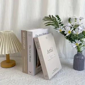 3pcs High-End Decorative Bookends, Realistic Book Stoppers for Bedroom Living Room Study Hotel Front Desk Flower Shop Photography Props Book Accessories