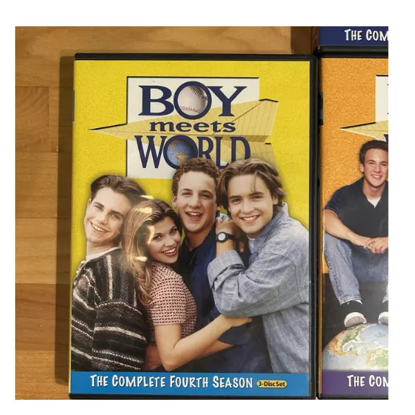 Boy Meets World Complete Series DVD Collection - Seasons 1-7, High School Humor, Relatable Cory Matthews, Teens' Life Lessons TV Series DVD Set