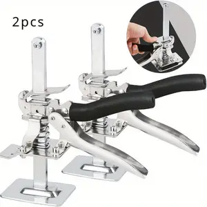 1pcs Arm Tool Lift Labor Saving Arm, Wall Tile Locator, Multi-Function Height Adjustment Lifting Device, Door Panel Lifting Cabinet Jack Board Lifter, Labor-Saving Tool, Heavy Duty, Industrial, Adjustable Clamp Height