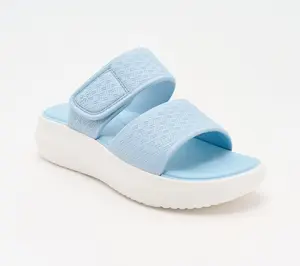 Clarks Cloudsteppers Adjustable Slide Sandals -Solevana Star