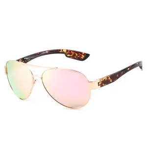 New Metal Frame Polarized Sunglasses Unisex Universal Beach, Fishing, Cycling Sports