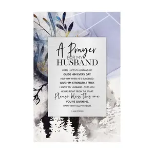 Dexsa Prayer For My Husband Wood Plaque with Easel Dexsa Prayer For My Husband Wood Plaque with Easel