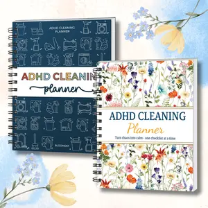 2026 Edition | ADHD Cleaning Checklist, Cleaning Schedule And To-do-List Organizer For Adults and Teens, Daily, Weekly & Monthly Household Solution For ADHD Minds, Stress-Free Housework, Stay Organized & Tidy