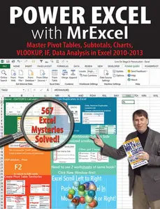 USED-Power Excel with Mrexcel: Master Pivot Tables, Subtotals, Charts, Vlookup, If, Data Analysis in Excel 2010-2013 by Jelen, Bill (Paperback)