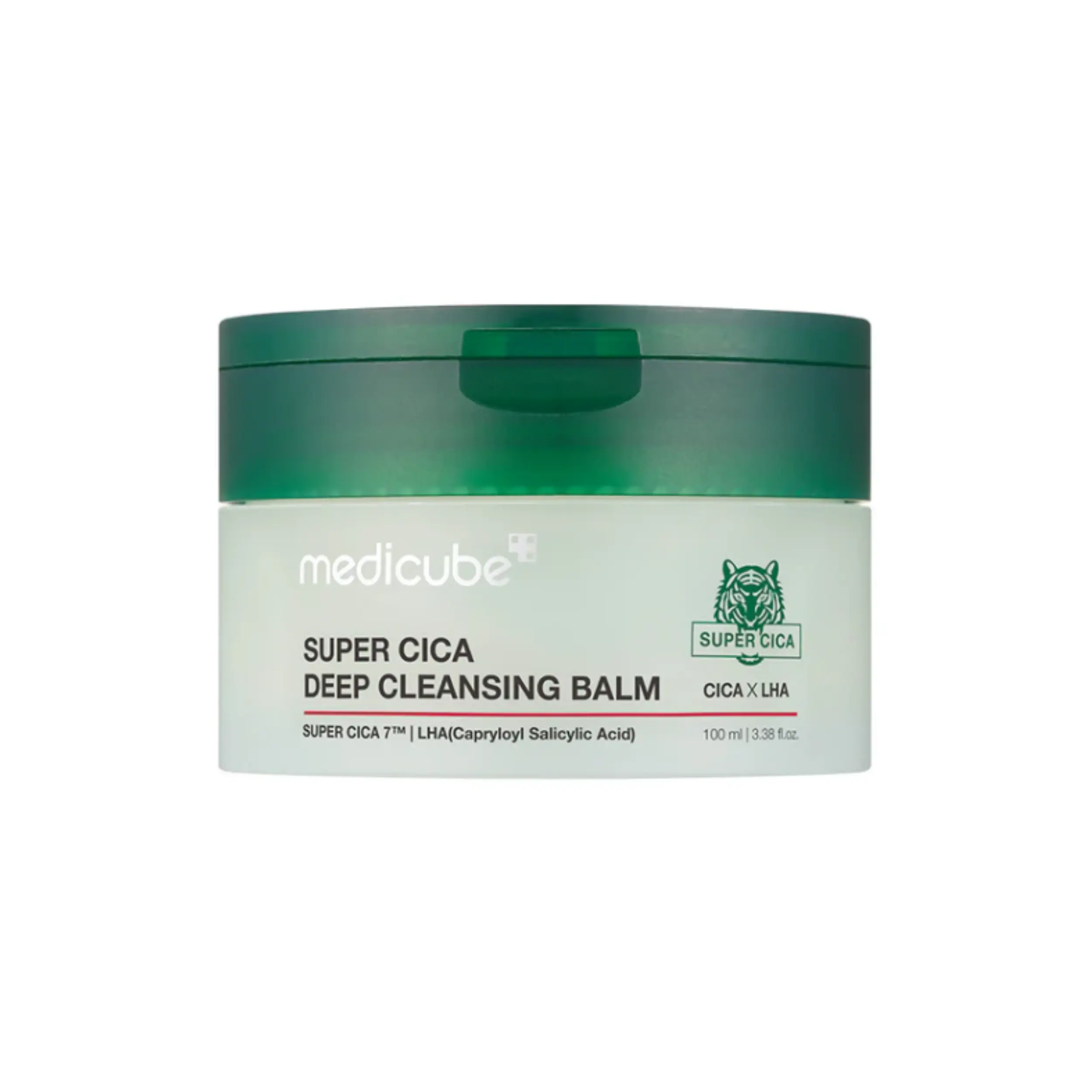 [Official Medicube Partner] Super Cica Deep Cleansing Balm 100ml - Deep Cleansing, Microscopic Cica Powder & LHA, Non-comedogenic, Safe for all skin types, especially for bumpy, acne-prone skin
